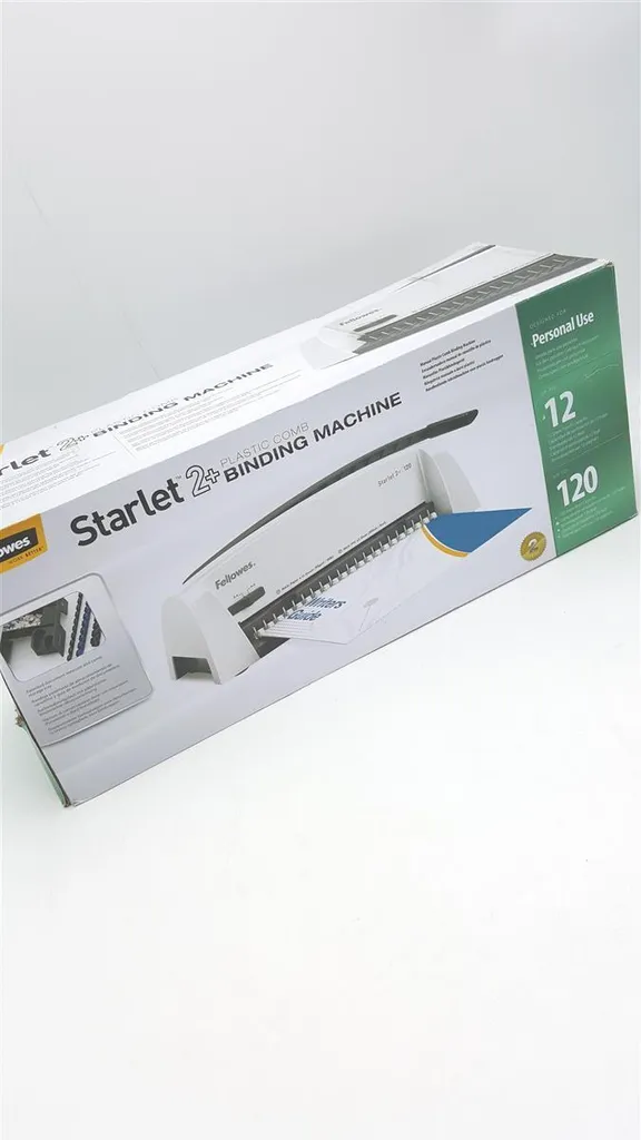 Relieuse de documents A4 Starlet 2+ pour présentations et rapports pro - 15