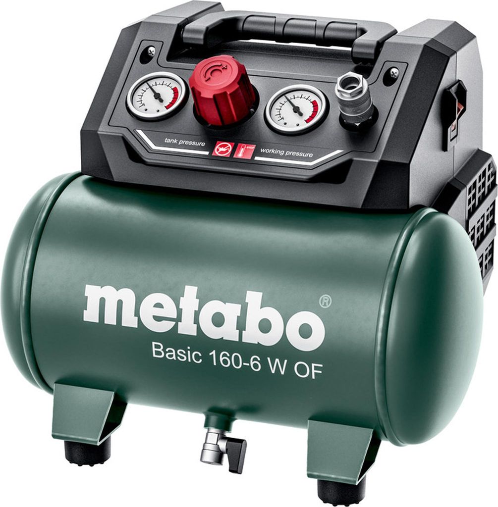 Sprężarka Metabo Basic 160-6 W OF pudełko kartonowe Zdjęcie produktu 