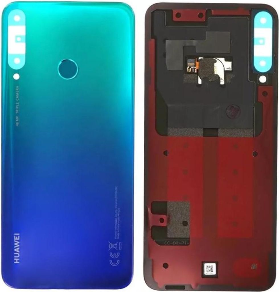 Original Huawei P40 Lite E (ART-L29) Akkudeckel Backcover Aurora Blue