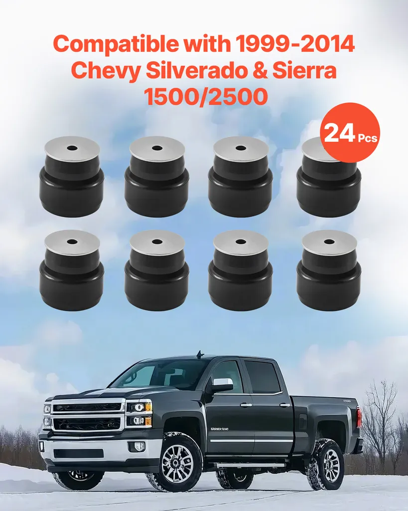 Rénovation Support de Cabine Chevy Silverado 1999-2014 - Kit PU VEVOR