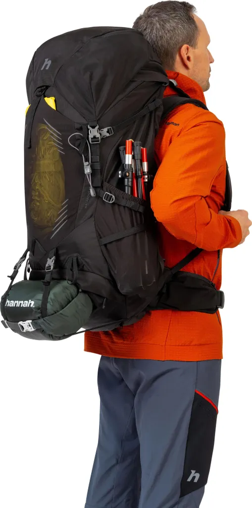 Sac de voyage Hannah Wagabond 60 Anthrazit idéal pour le tour du monde