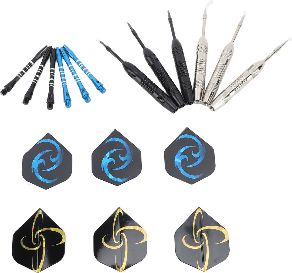 Dart Set Professional Knurled geriffelte Designkörperstahl Tipp für Party -Spiele nach Hause