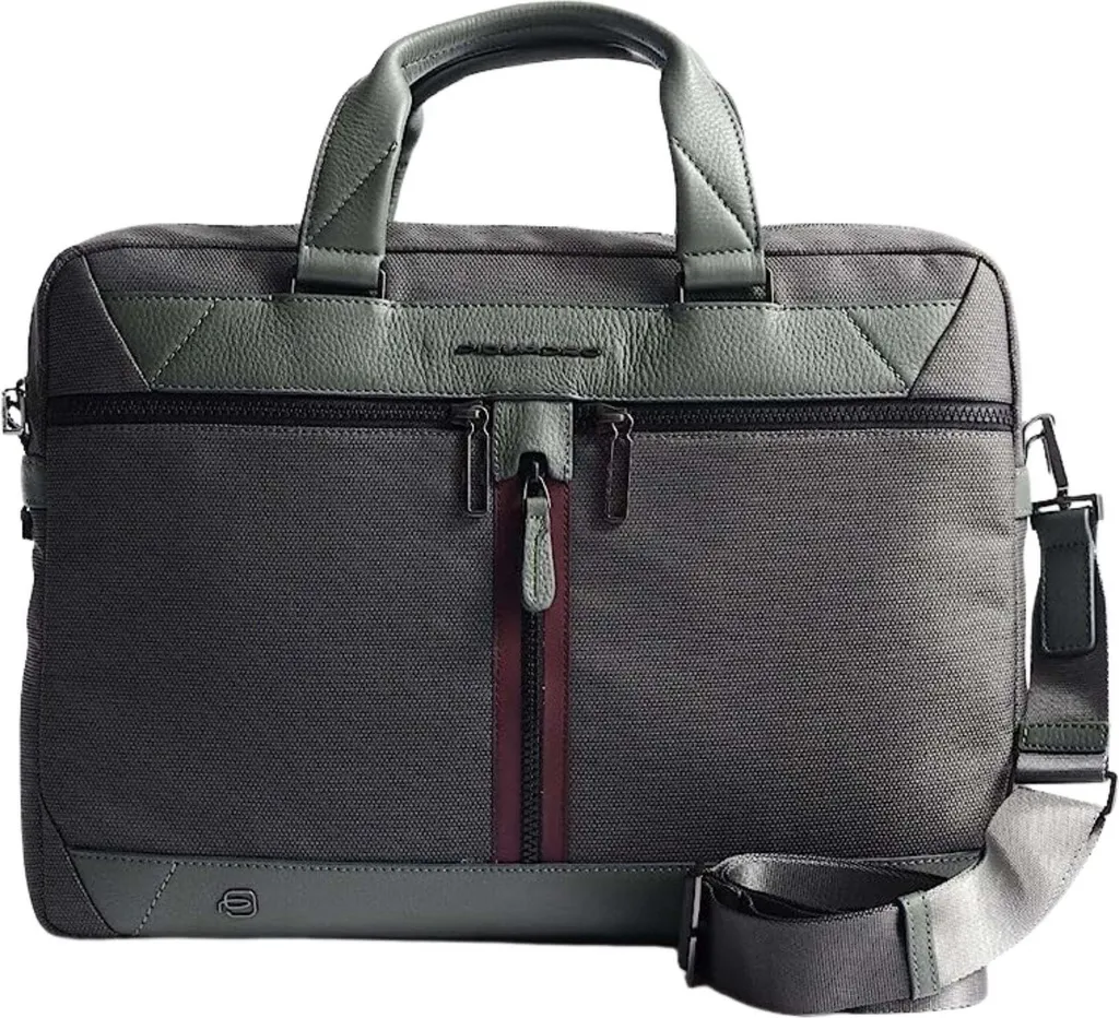 Classeur Piquadro CA5528W109 Vert en Polyester Recyclé W109