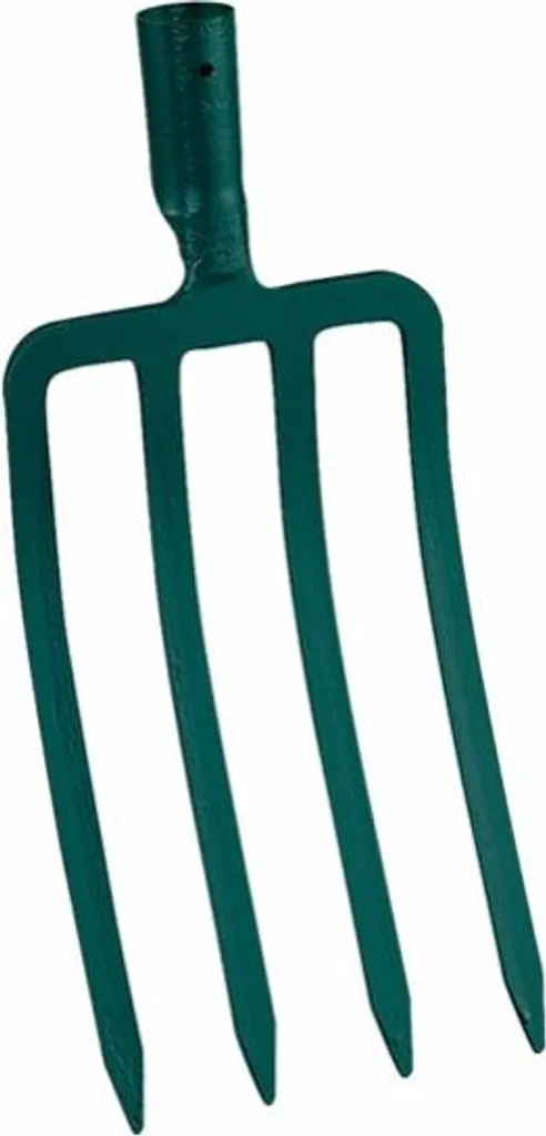 Fourche à bêcher douille 30 cm manche pomme Novagrip Leborgne