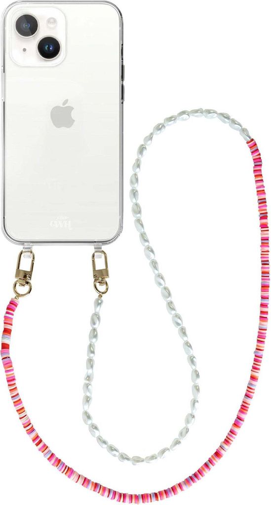 Island Girl Transparant Cord Hülle - Long Cord - Kompatibel mit iPhone 13