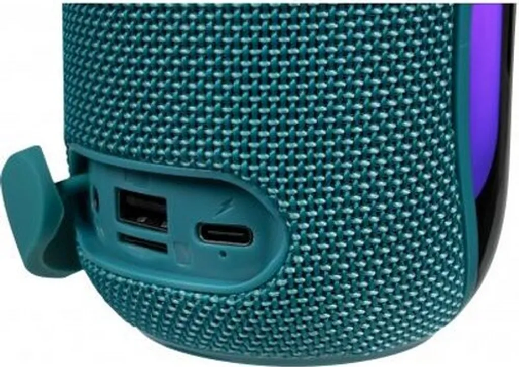 Haut-parleur Bluetooth 5.3 avec boucle et 30W de puissance, Bleu