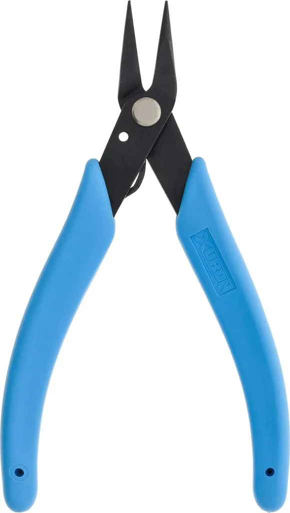 Pince à bec combiné Xuron 489 pour électronique et travaux de précision