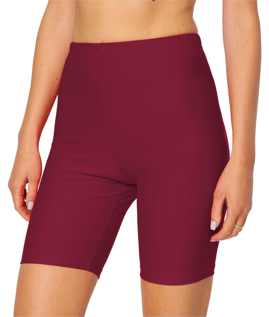 Merry Style Damen Badehose High Waist Schwimmhose für Produktbild 