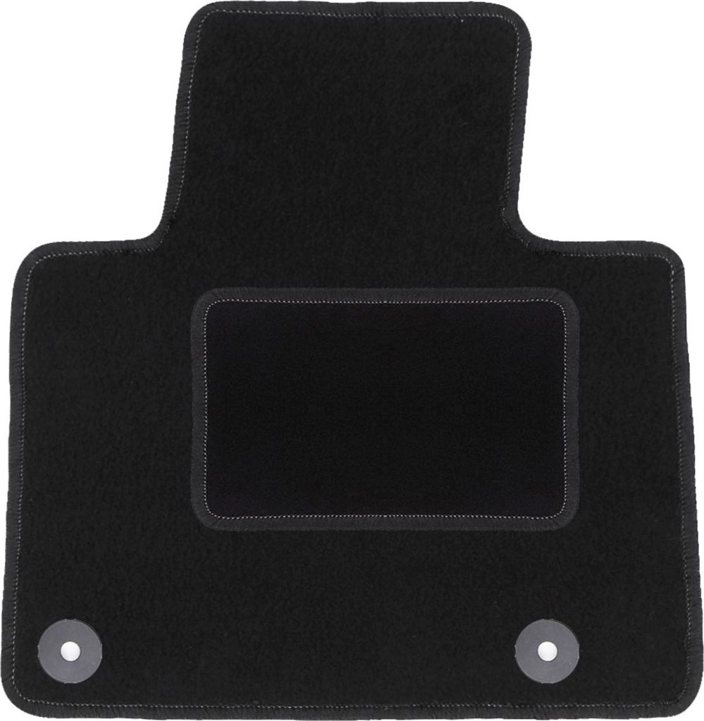 Fahrermatte schwarz für: Citroen C5 II X7 Liftback, Limousine, Kombi, Tourer (2008-2017)