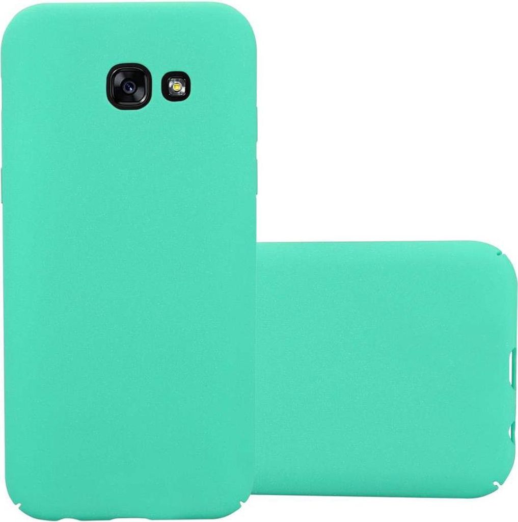 Cadorabo Schutzhülle für Samsung Galaxy A5 2017 Hülle in Grün Etui Hard Case Handyhülle Cover