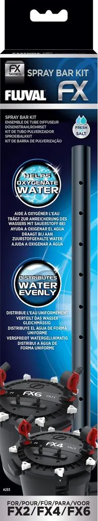 Accessoire de sortie d'eau Fluval FX : barre de pulvérisation complète - 3