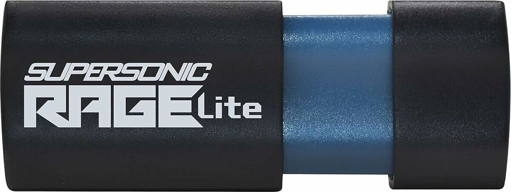 Flashdrive PATRIOT Rage Lite 512GB 120 MB/S USB 3.2 einziehbar Schwarz (PEF512GRLB32U) (PEF512GRLB32U)