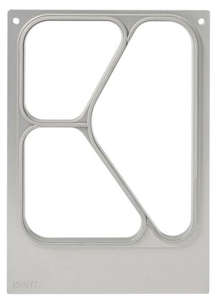 1x DUNIFORM Kassette DF10/20 1-CAV 3-Teilung
