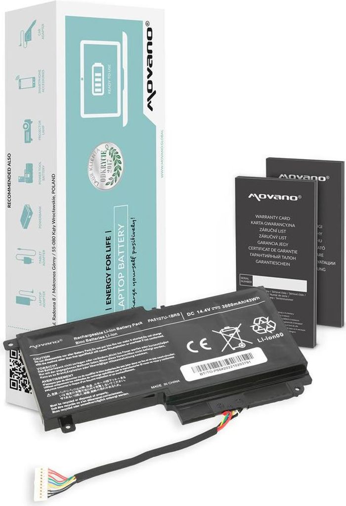 PA5107U-1BRS Akku für Toshiba L50 L55 P55 S55 Produktbild 