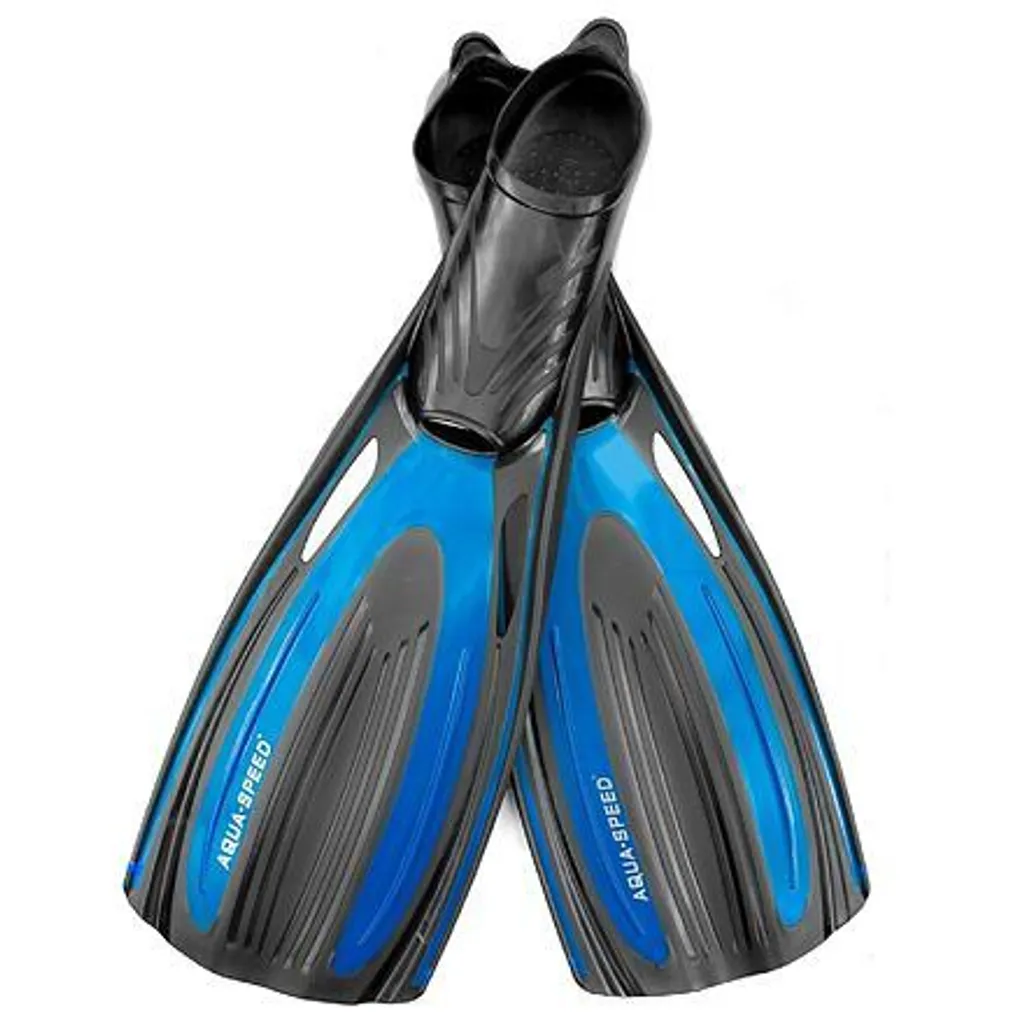 Palmes hydro bleu taille 46-47 anti-irritation pour pieds larges en mer