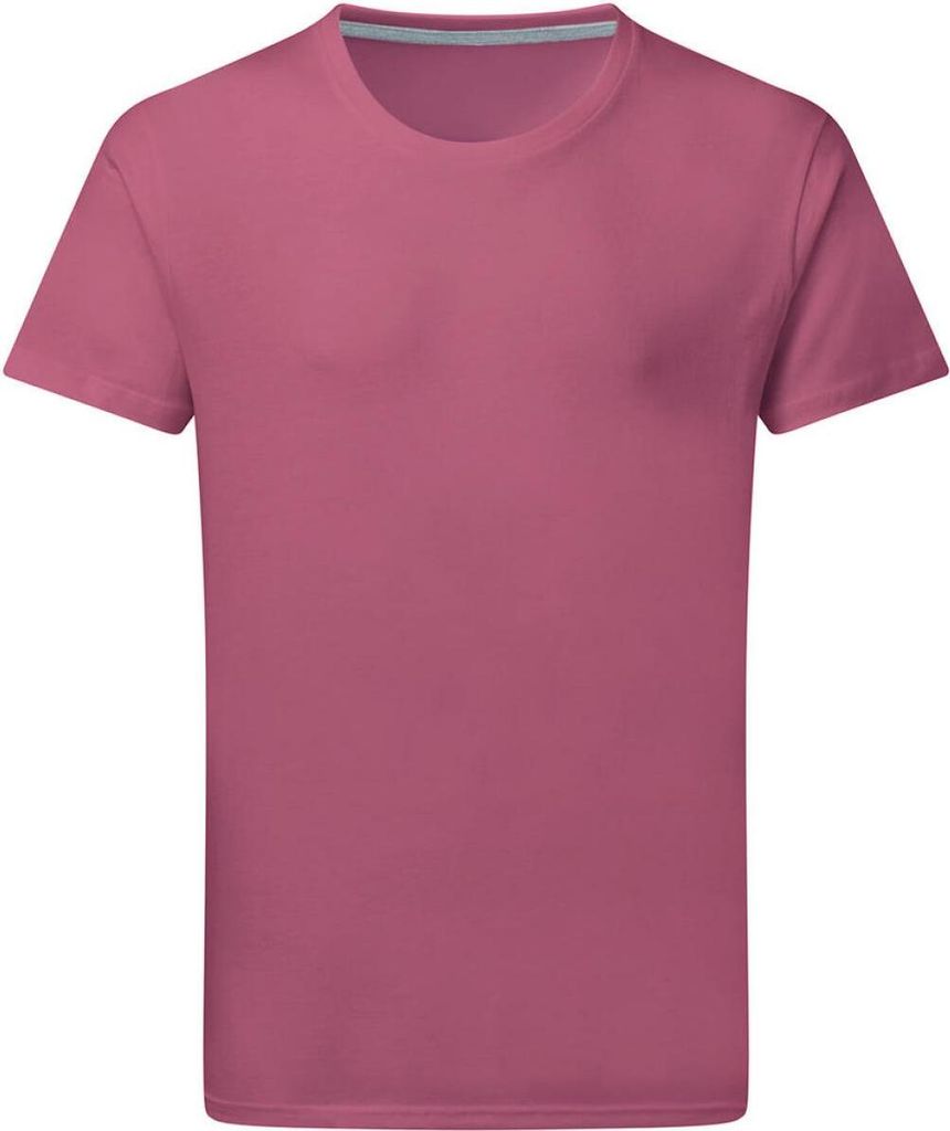 SG SGTee | Perfect Print Tagless Tee - Herren T-Shirt - Farbe: Cassis - Größe: S