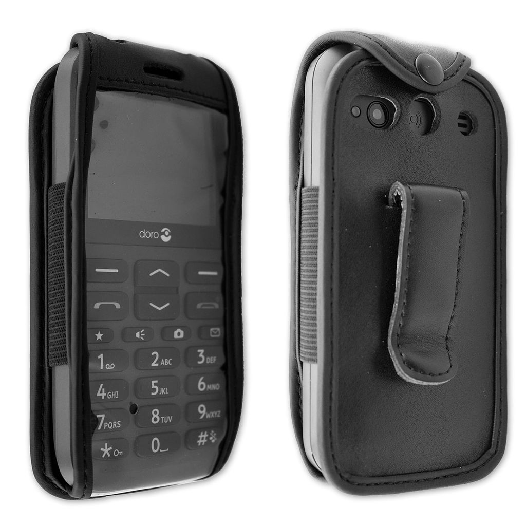 Caseroxx Ledertasche Für Emporia TOUCHsmart V188 - Gürteltasche Mit Kreditkartenfächern