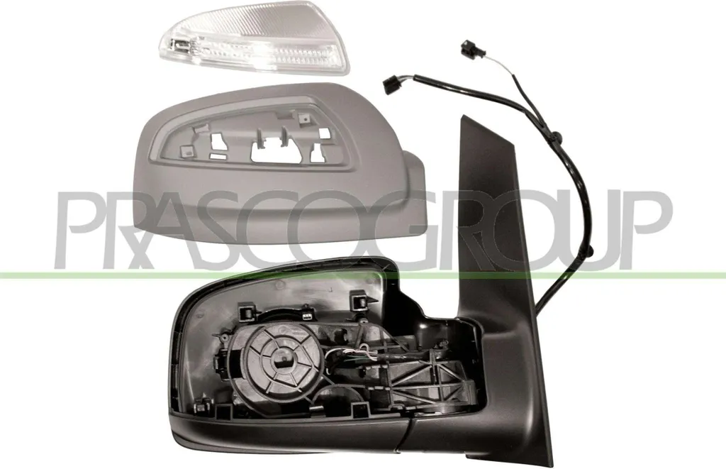 Rétroviseur droit PRASCO ME9107323 pour Mercedes Viano Vito W639