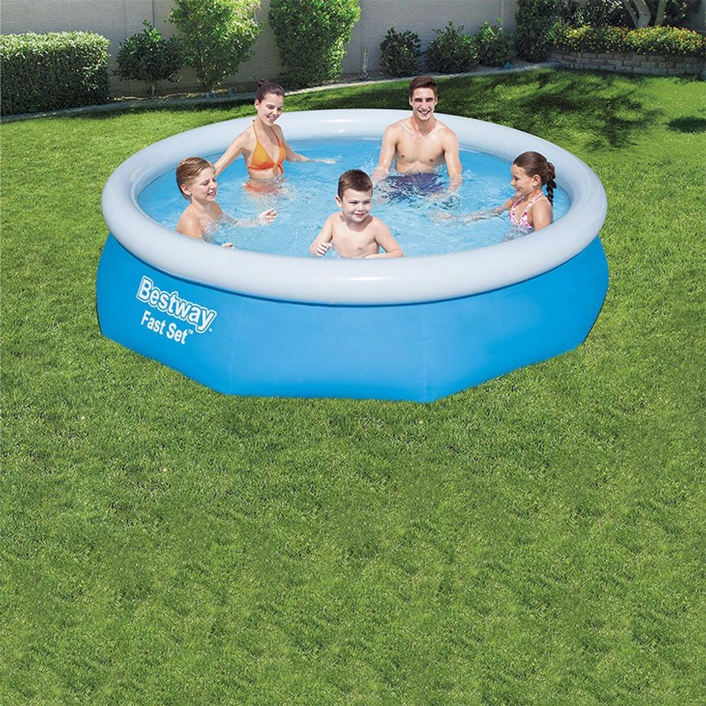 Bestway Fast Set Aufblasbarer Swimmingpool Rund 305x76 cm Produktbild 25