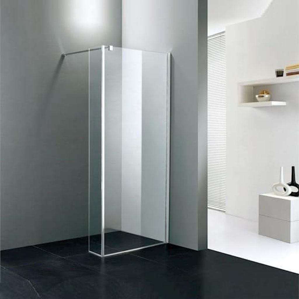 Walk In Duschwand ARNHEM CUADRA und Schwingtür - Glas 8 mm 80x110 cm