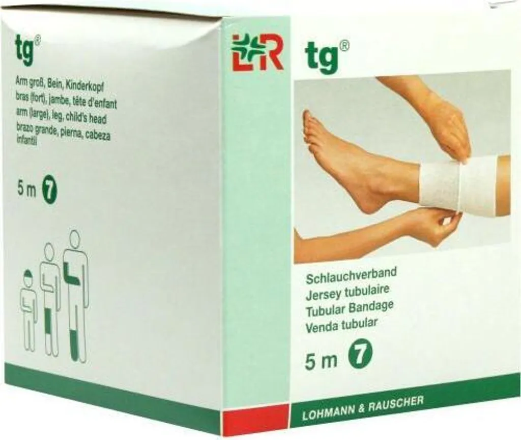 OFFERTA Benda Tubolare Misura 7 Bianca 5m - Rete Elastica per Medicazione