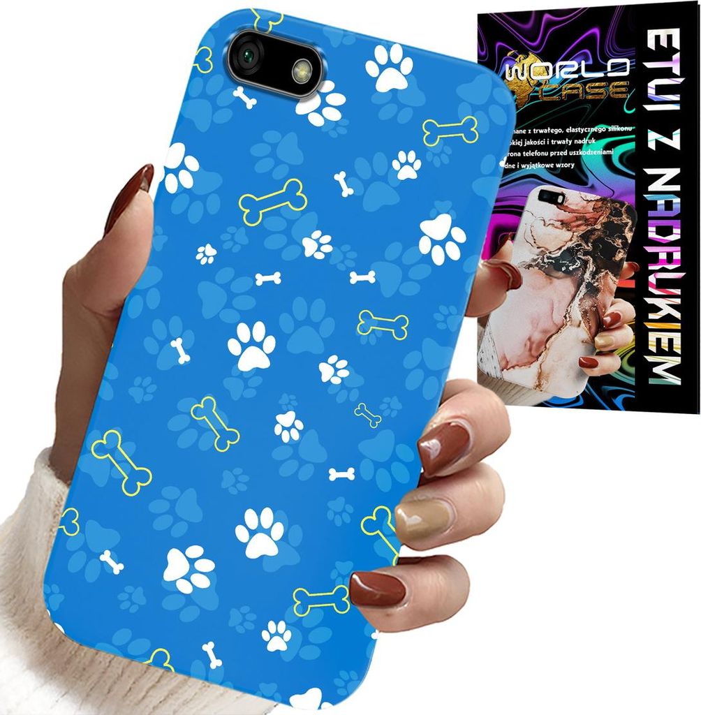 Fall Für Huawei Y5 2018 - Knochen Pfoten Hund Patrouille Designs Für Kinder