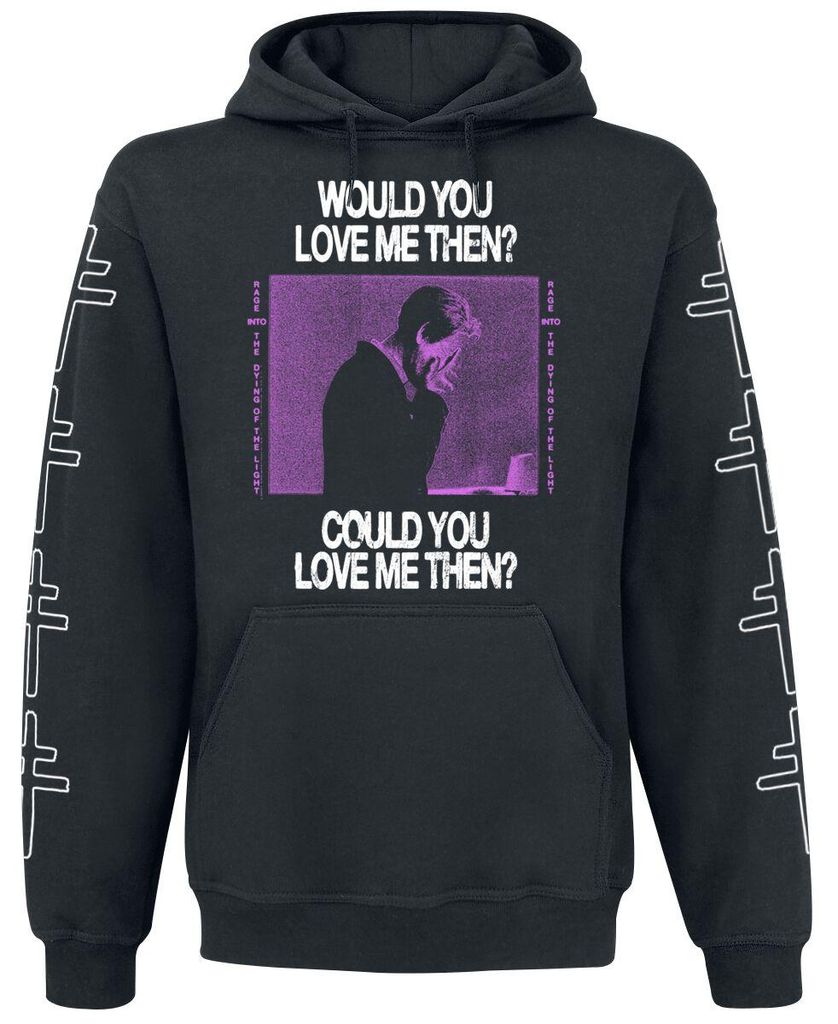 President Kapuzenpullover Herren Love Me schwarz M
