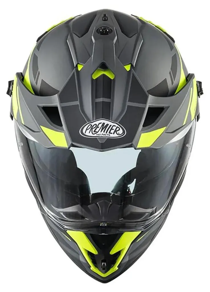 Casque Premier Disc Eay17Bm Taille M - Casque Jet Vintage de Qualité - 3