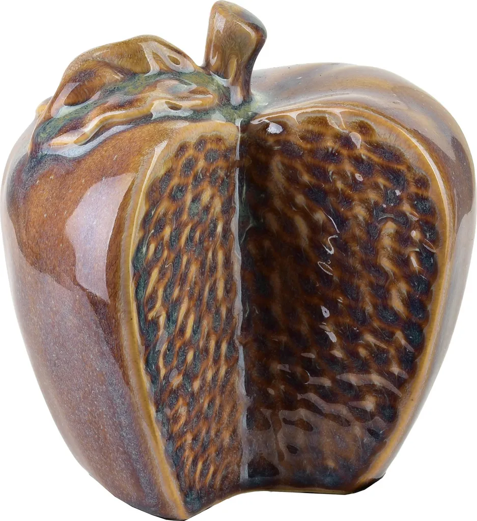 Pomme Déco Saggio en Céramique 12 cm - Solution pour Meuble Vide et Terne