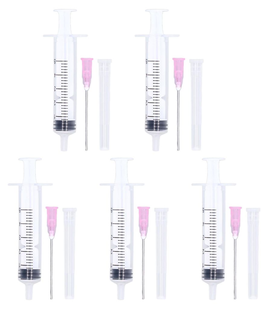 5 ks Inkoustová plnicí stříkačka plastová 5ml Injector Obrázek produktu 
