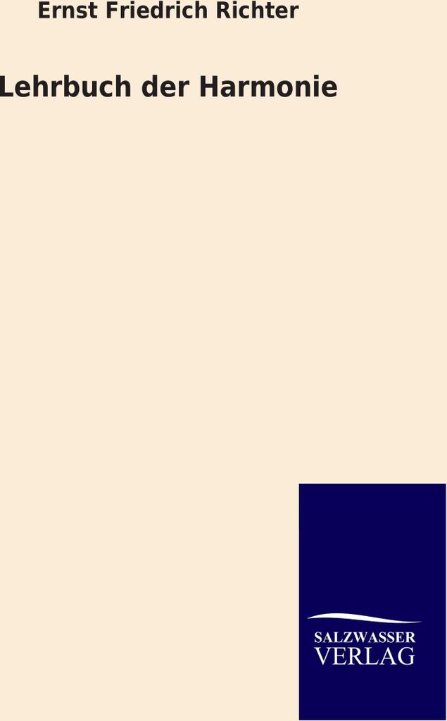 Lehrbuch der Harmonie