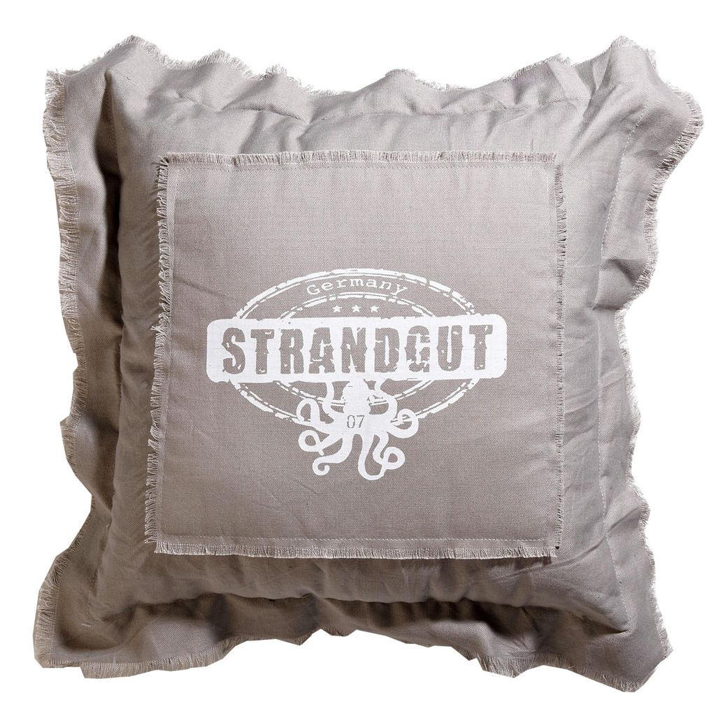 Strandgut07 Kissen mit Reißverschluss, 53 x 53 cm, Produktbild 