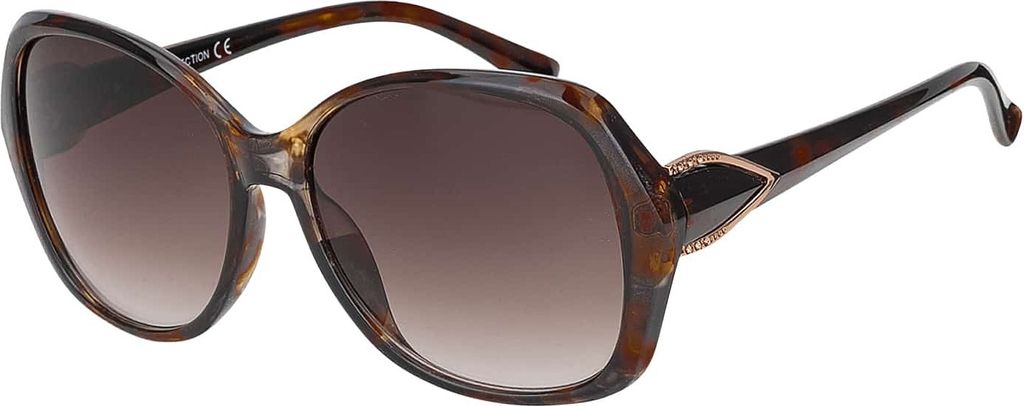 Damen Sonnenbrille Designer UVCE Protection Modern Urlaub Sommer Strand 30479 Leopard