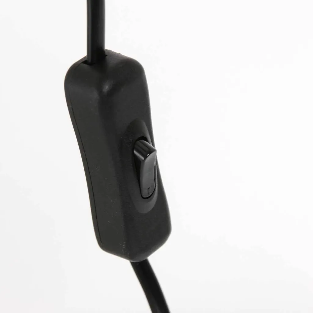Lampe de table métal noir Mexlite Study - Design ajustable culot E27 - 19