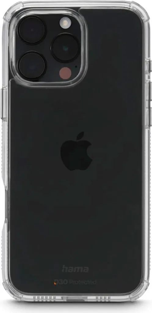Custodia per cellulare Hama "Extreme Protect" per Apple iPhone 16 Pro Max, trasparente