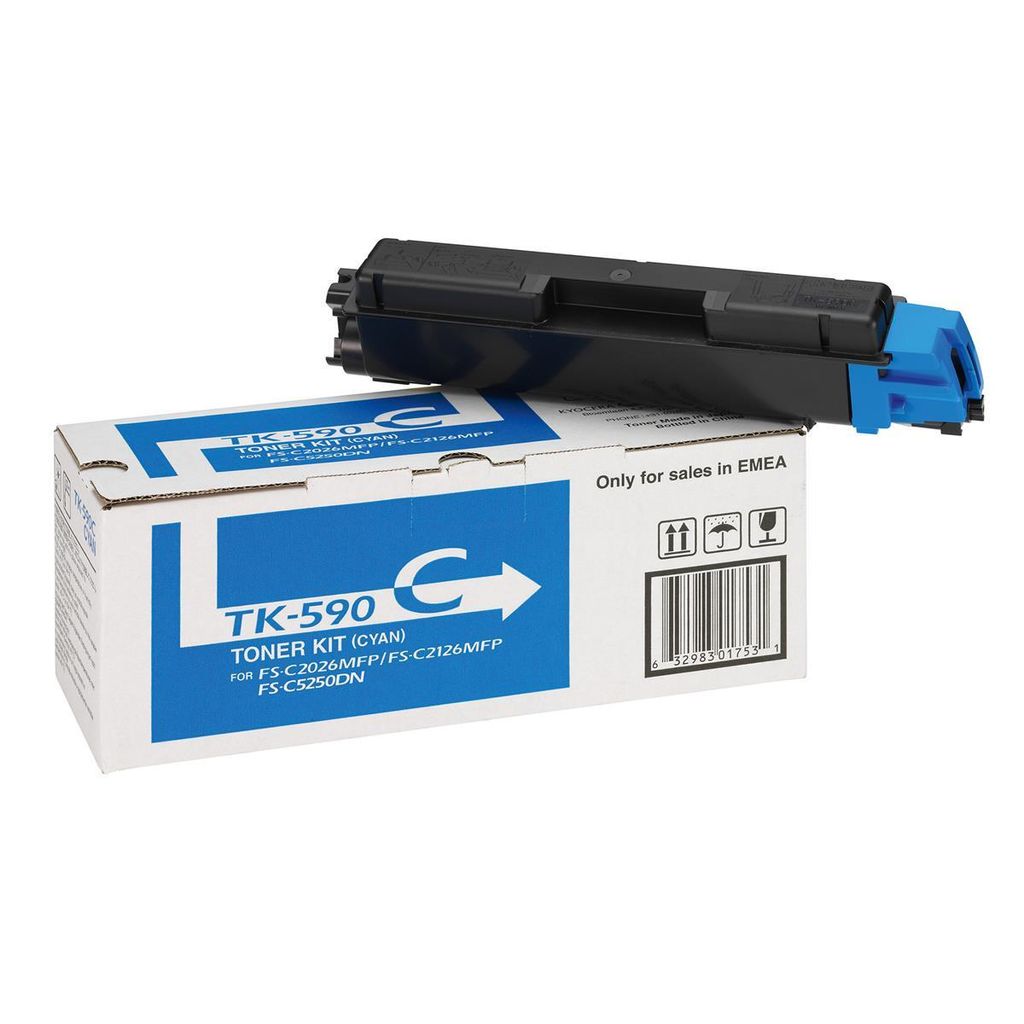 Original Toner für KYOCERA/mita FS-C2026 cyan Produktbild 