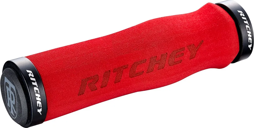 Grips Ritchey WCS TrueGrip Locking 129 mm Rouge - Poignées VTT 38450837004