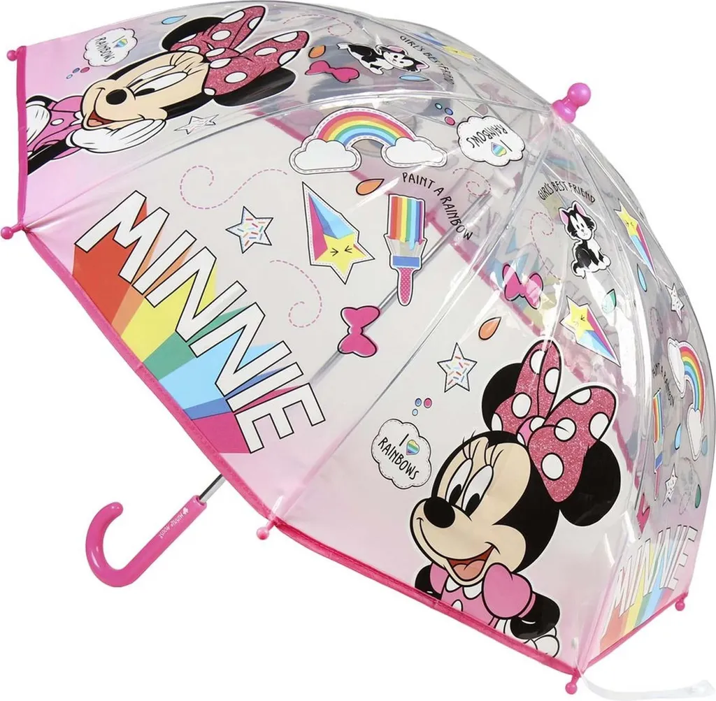 Ombrello Bambina Disney 65 cm Pink Multicolor 2400000476