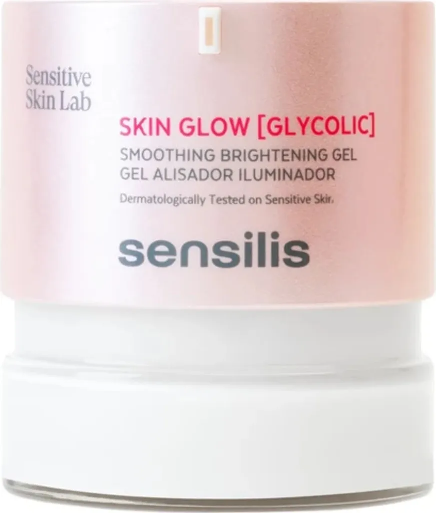 Crème nuit acide glycolique Sensilis Skin Glow gel visage éclat 50ml