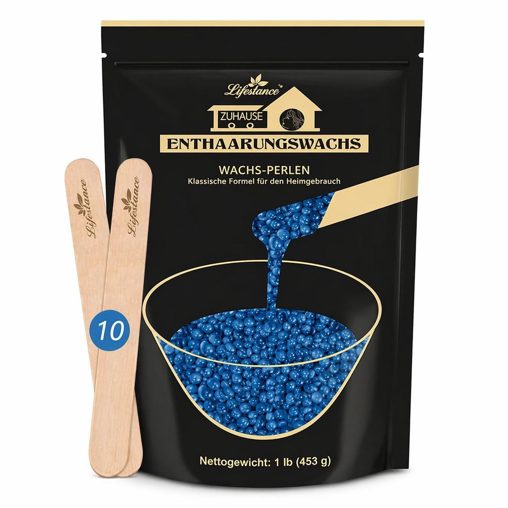 Lifestance 450g Waxing Perlen Formuliert für Anfänger, Produktbild 