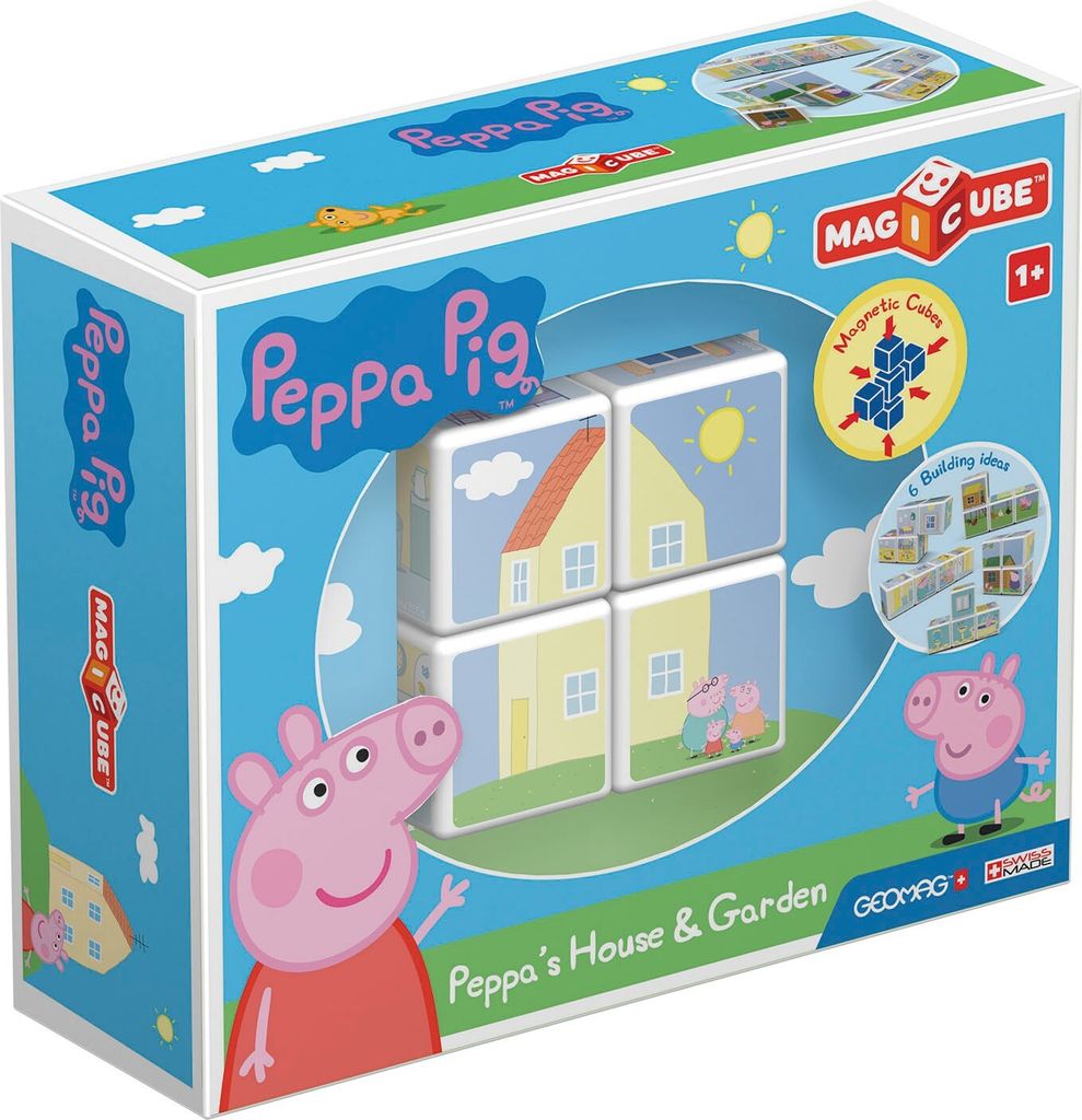 Geomag Magicube Peppas Haus 3-tlg. Produktbild 