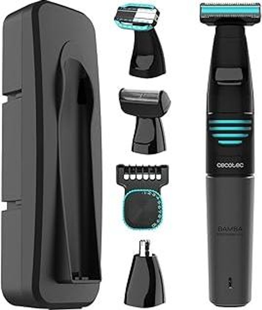 Cecotec PrecisionCare Extreme 5-in-1 Multifunktions-Rasierer, 5-in-1, Lithium, Körper und Gesicht, wasserdicht, einfache Reinigung IPX5, Autonomie...