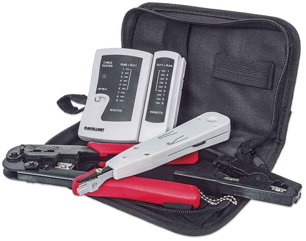 Intellinet 4-Piece Network Tool Kit, 4 Tool Network Kit Immagine del prodotto 