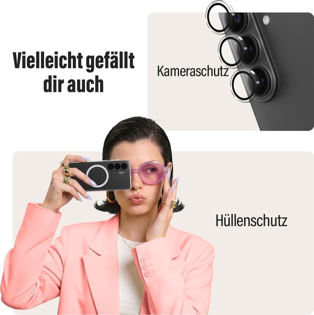 SAFE. by PanzerGlass - Bildschirmschutz für Handy - Ultra-Wide Fit mit EasyAligner - Glas - klar - für Samsung Galaxy S26 Ultra