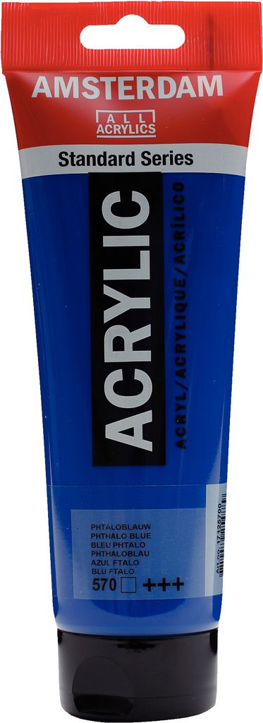 Amsterdam Standard Series Acrylfarbe Tube 250 ml Phthaloblau 570