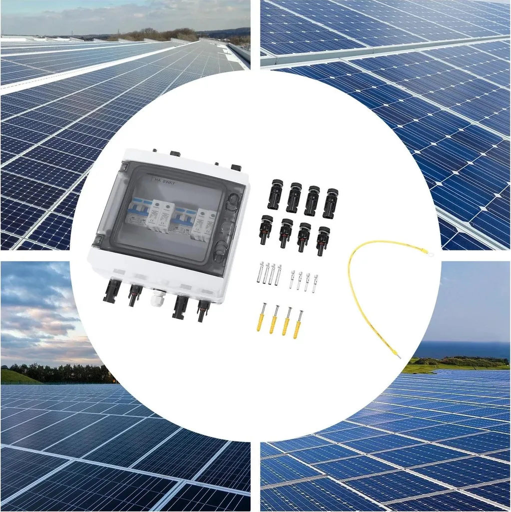 Boîtier de raccordement photovoltaïque 25A 1000V DC IP65 étanche IK10
