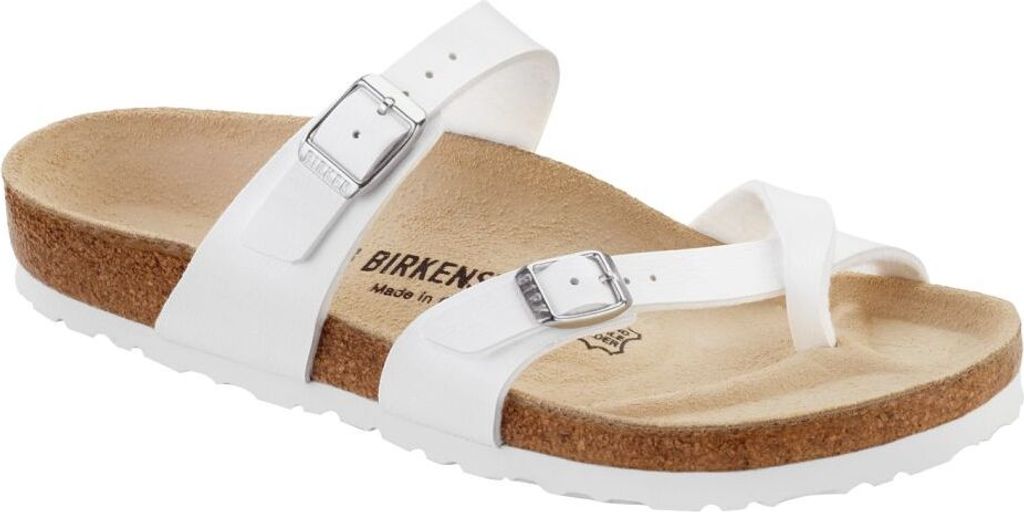 Birkenstock Mayari Birko-Flor Narrow Fit - Weiß, 9