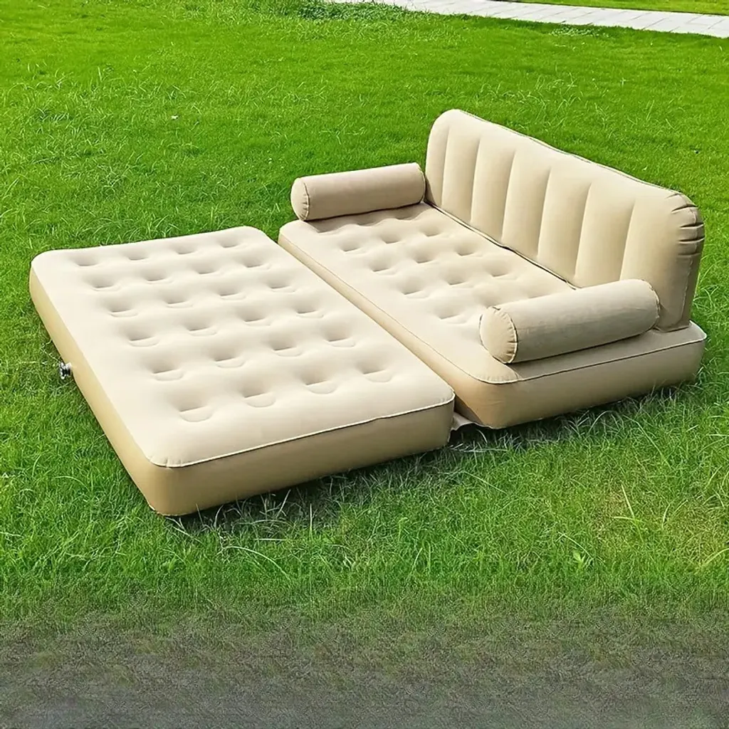 Canapé-lit gonflable SOFLINKA : la solution couchage d'appoint rapide - 7