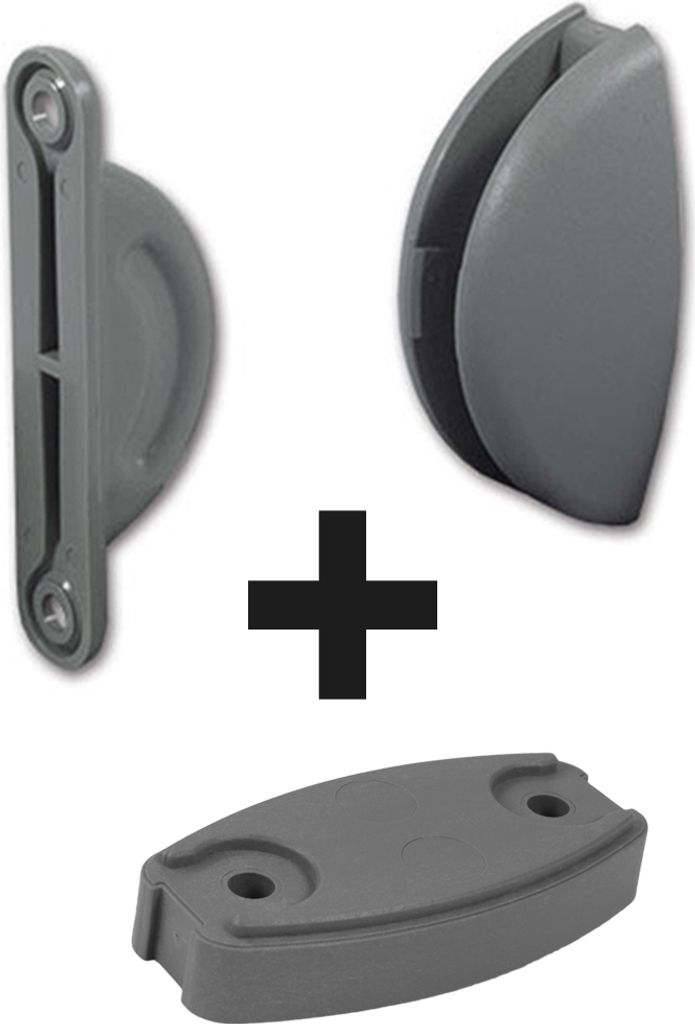 Türhalter Türstopper Türfeststeller Halbmond Plopp + Produktbild 