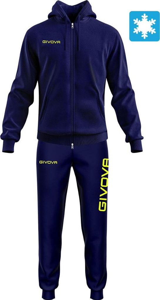 Givova Trainingspak Koning Overall Unisex Fußball Anzüge Männer Laufbekleidung